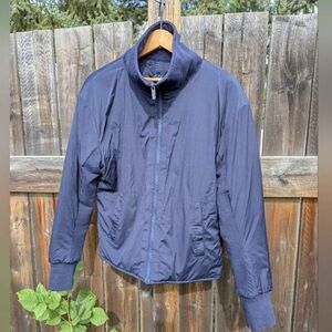 Lululemon Size 12 Forever Warm Midnight Navy Jacket  (Reversible)
